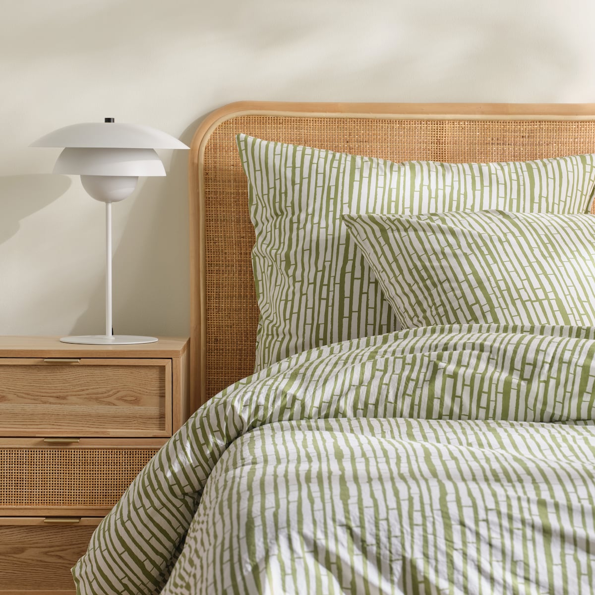 Pościel Bawełniana Bambu 200x220 cm z motywem abstrakcyjnym