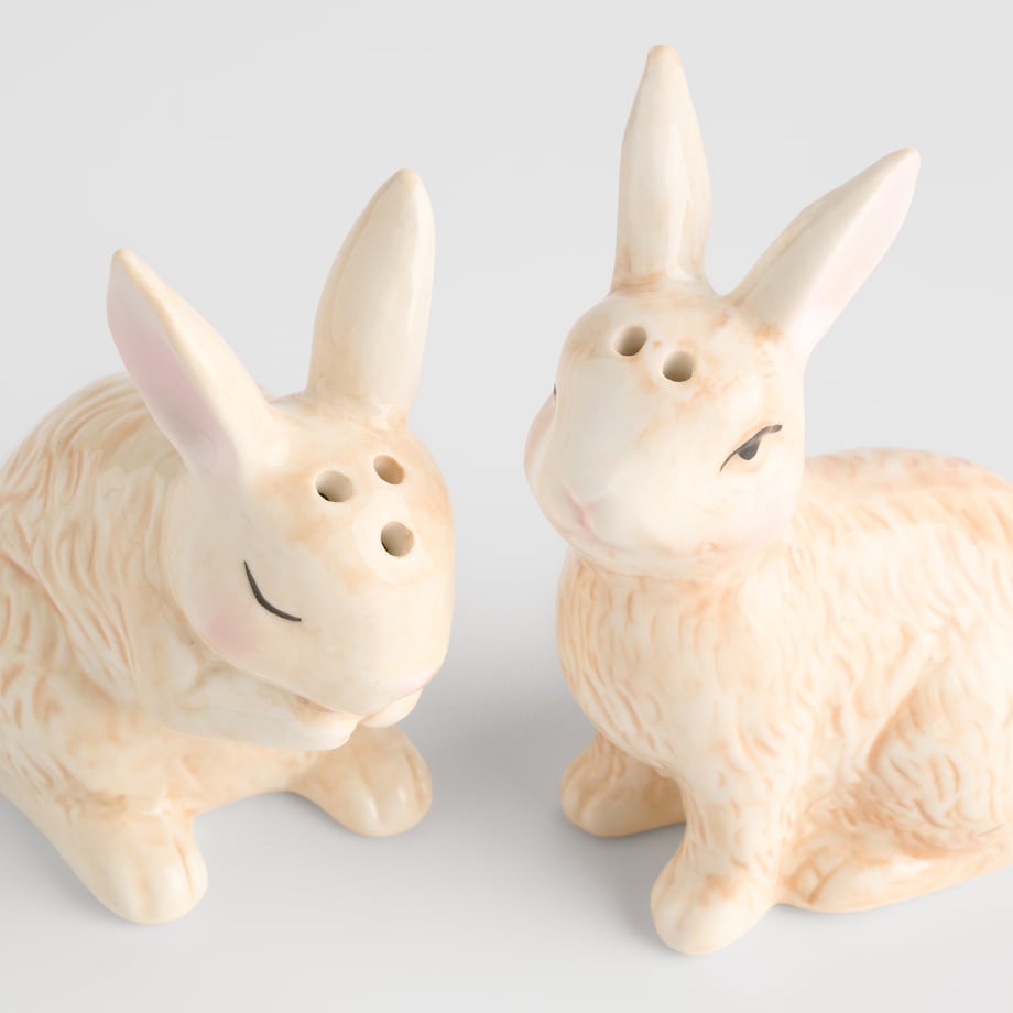 Solniczka I Pieprzniczka Pastelbunni z motywem króliczka