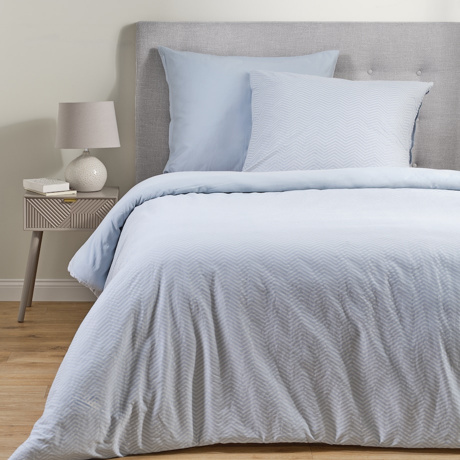 Pościel z bawełny satynowej Samjon 200x220 cm z motywem geometrycznym