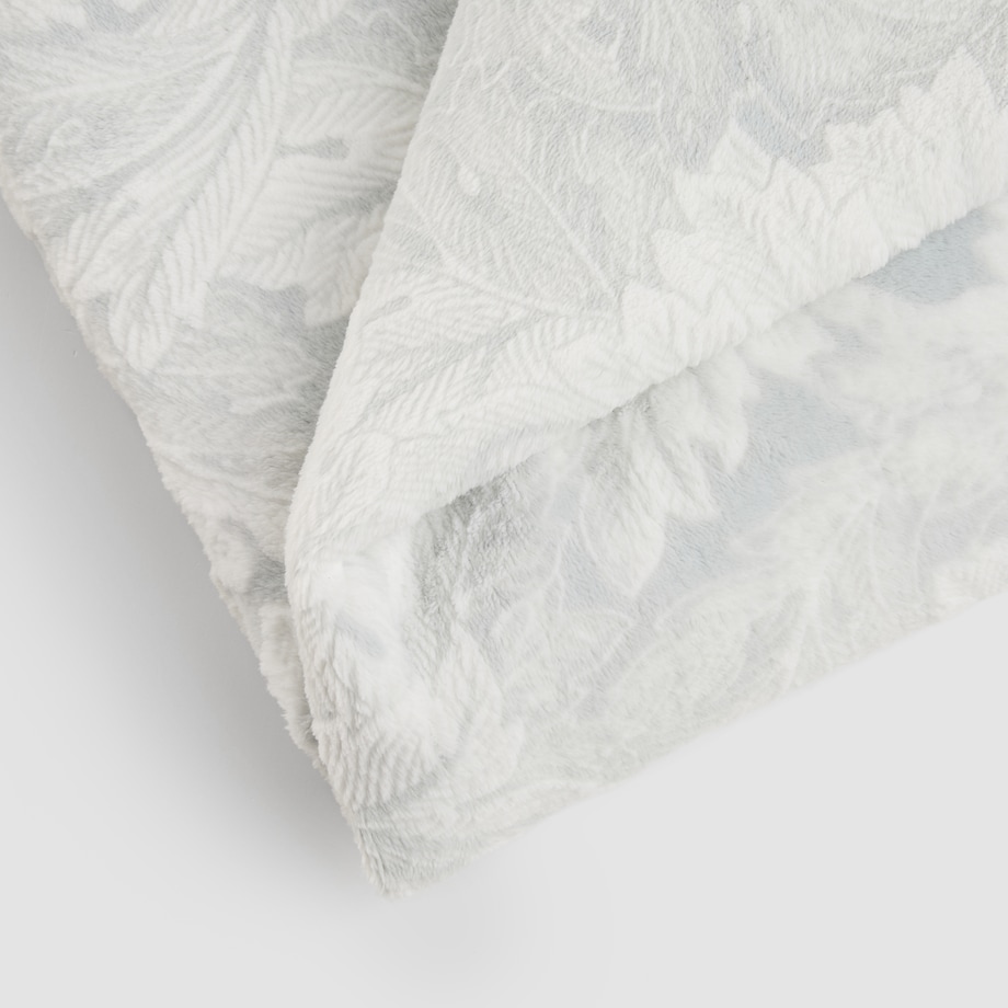 Koc Vinea 150x200 cm z motywem roślinnym