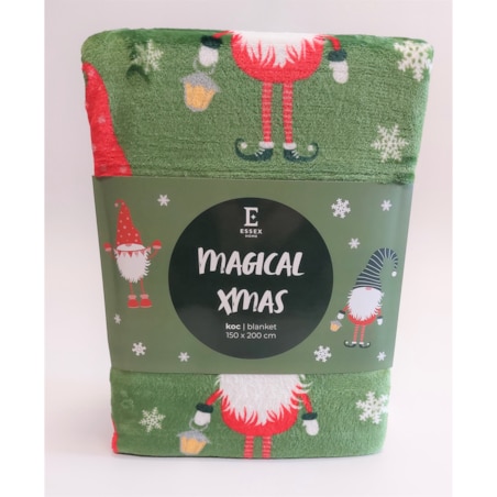 Drukowany koc Magical xmas 150x200 cm