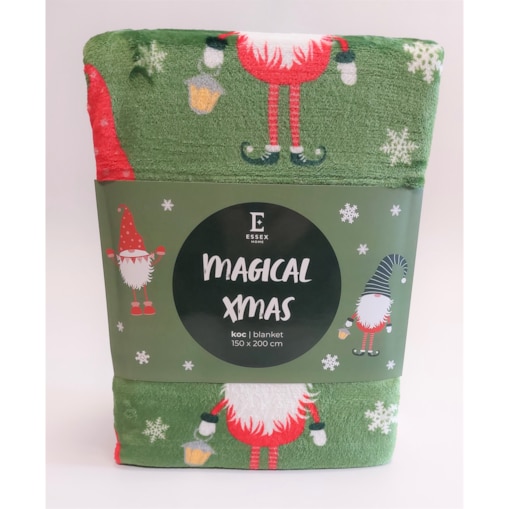 Drukowany koc Magical xmas 150x200 cm