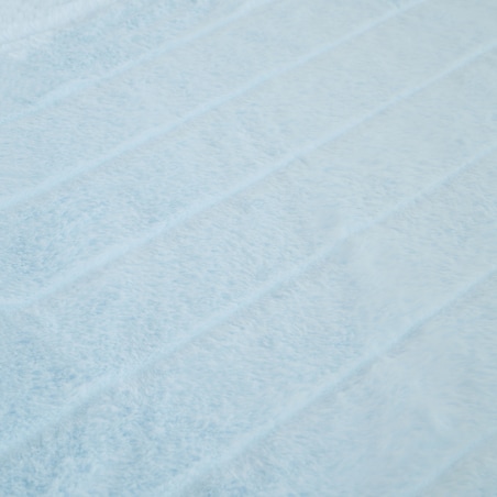 Jednokolorowa futrzana narzuta na łóżko Classolo 180x200 cm