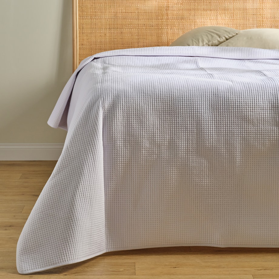 Narzuta Welwetowa w Wytłaczane Drobne Kropki Pontoso 200x220 cm