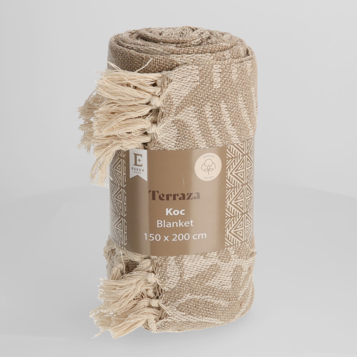 Wzorzysty koc Terraz 150x200 cm