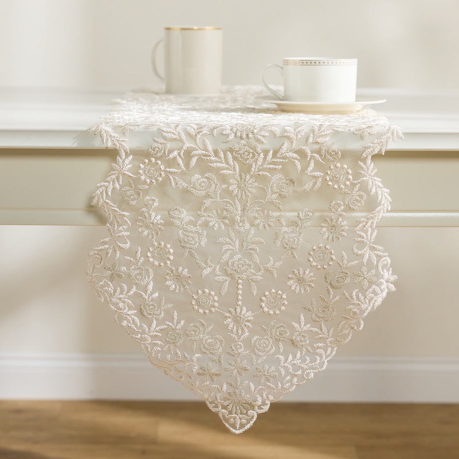 Bieżnik Haftowany Flena 35x160 cm