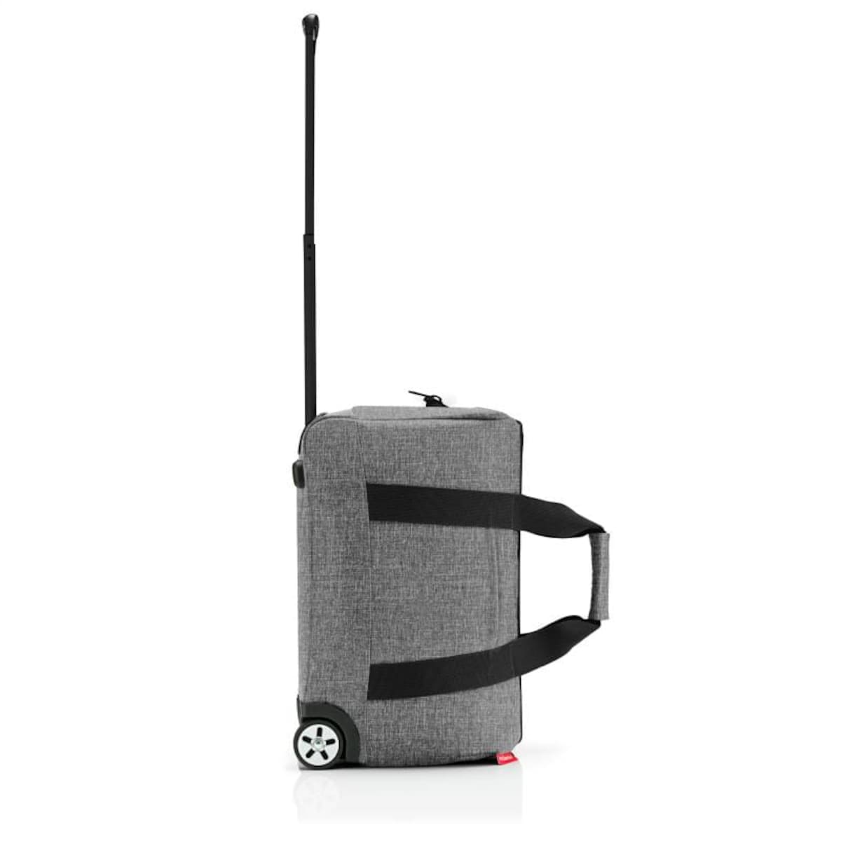 Torba na kółkach allrounder trolley twist silver, poliester, 30l