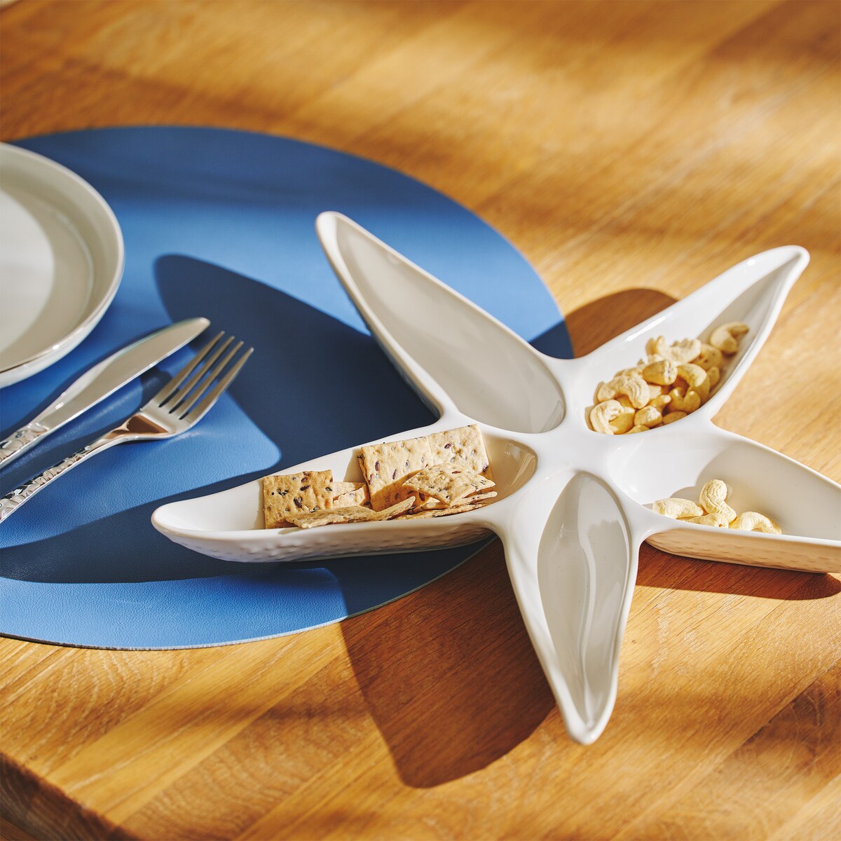 Patera Estrella z motywem morskim