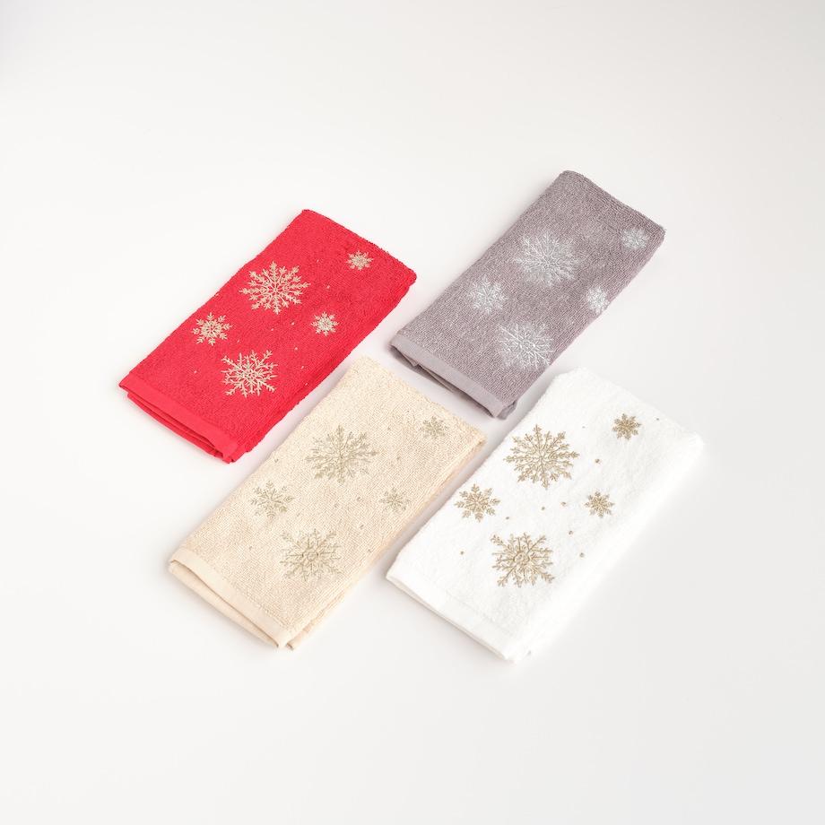 Ręcznik Kuchenny Snowf 37x50 cm z motywem śnieżynki