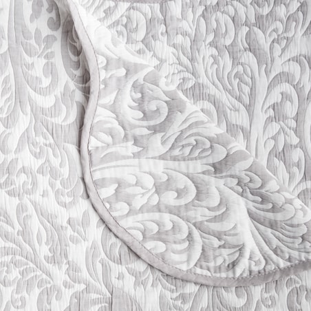 Narzuta Z Bawełną Sulani 200x220 cm z motywem arabeski