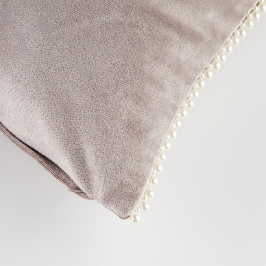 Poszewka Welwetowa Patronis 45x45 cm z motywem perły