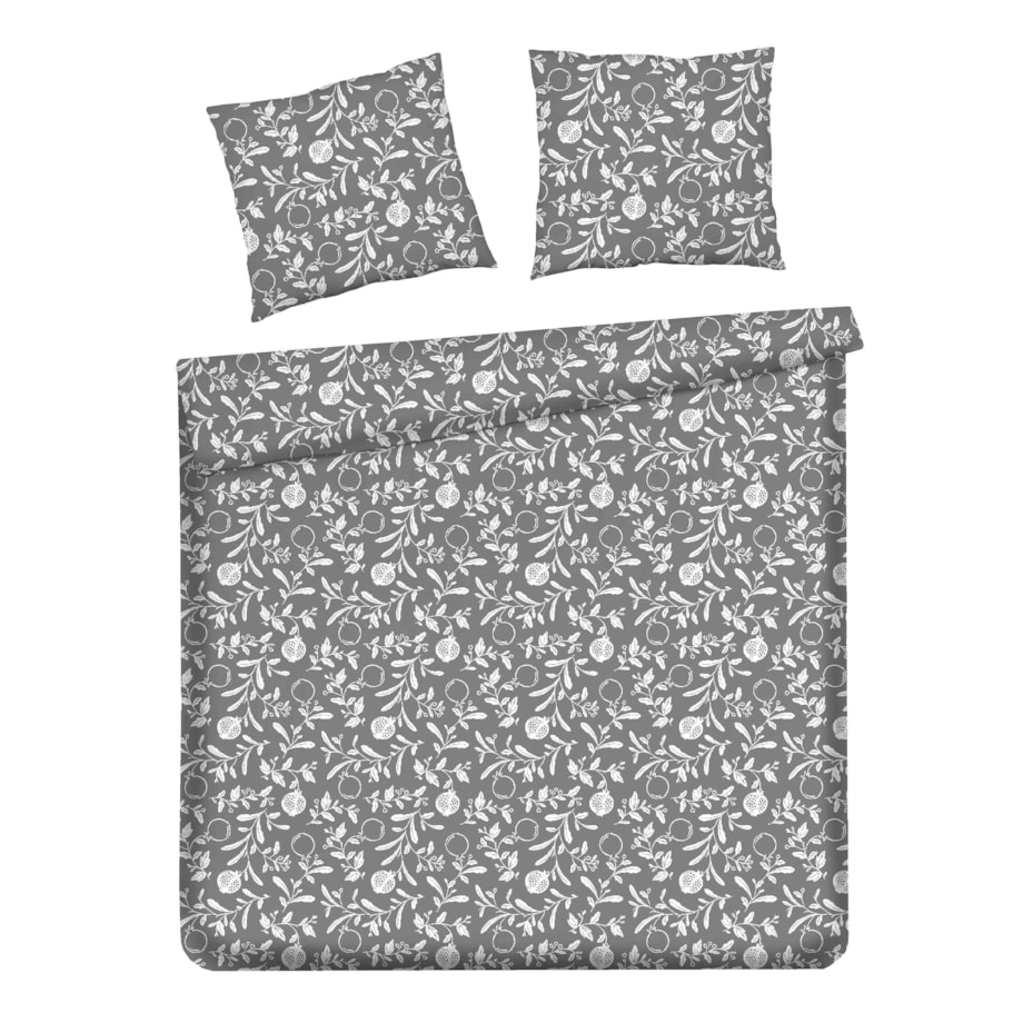 Pościel Bawełniana Granor 200x220 cm z motywem owoców