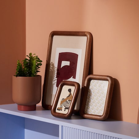 Drewniana ramka wallnuto