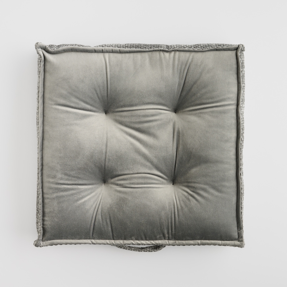 Siedzisko welwetowe Leila 40x40 cm