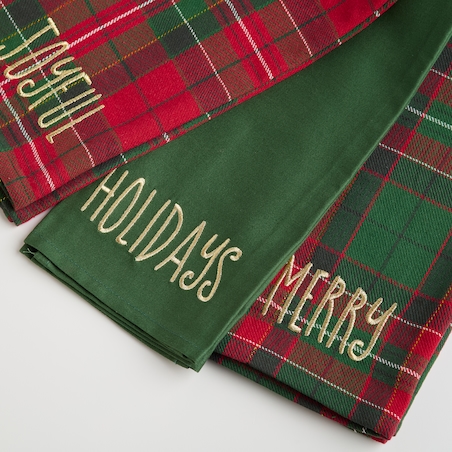 Komplet Ścierek Coscaro 45x65 cm w kratę