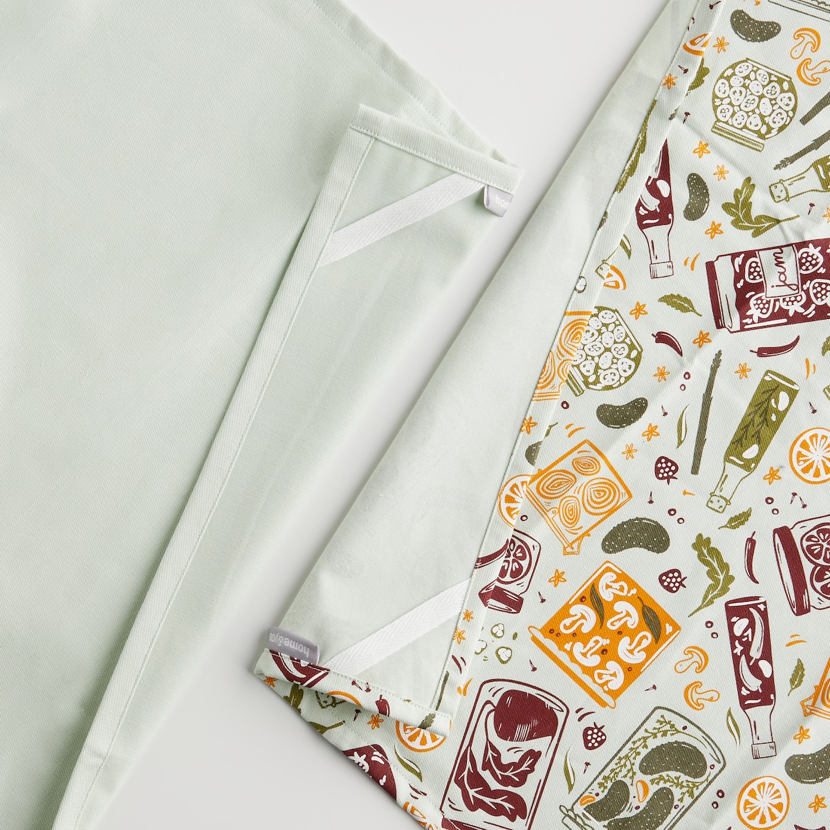 Komplet Ścierek Jaro 45x65 cm z motywem kulinarnym