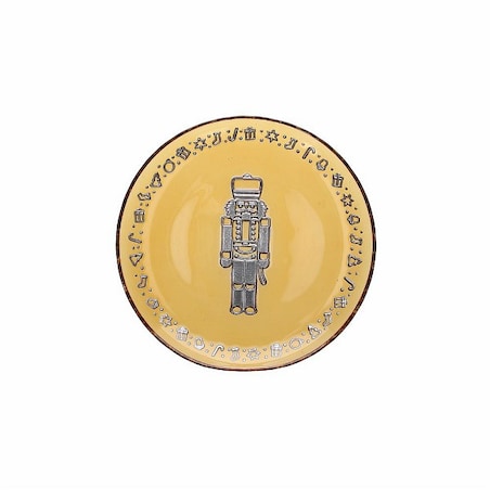 AF TALERZ DZIADEK DO ORZECHÓW ŻÓŁTY 21 CM