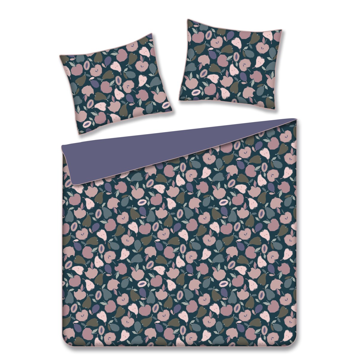 Pościel Bawełniana Fruturo 160x200 cm z motywem owoców