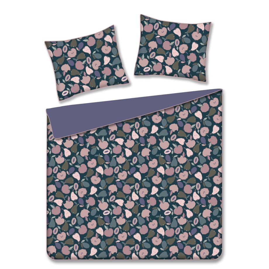 Pościel Bawełniana Fruturo 160x200 cm z motywem owoców