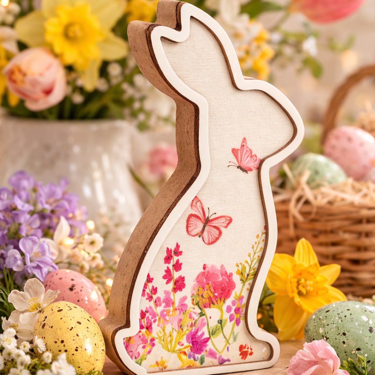 Figurka Blossom rabbit