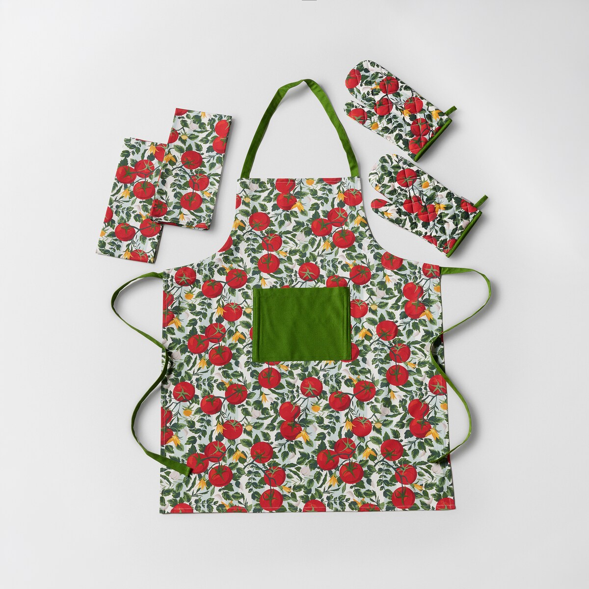 Komplet Ścierek Tobasi 45x65 cm z motywem warzyw