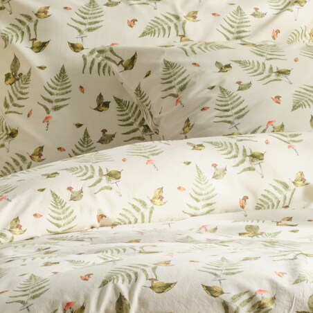 Pościel Bawełniana Shroomsis 160x200 cm z motywem grzyba