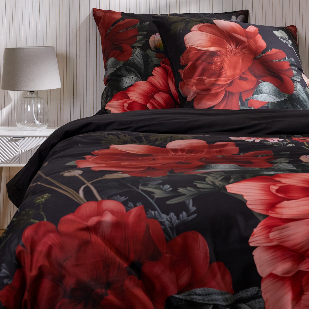 Pościel z bawełny satynowej Amapola 200x220 cm