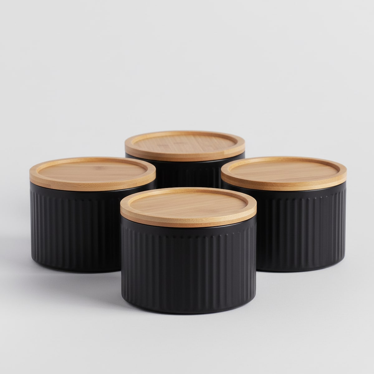 Komplet 4 Pojemników Lofto