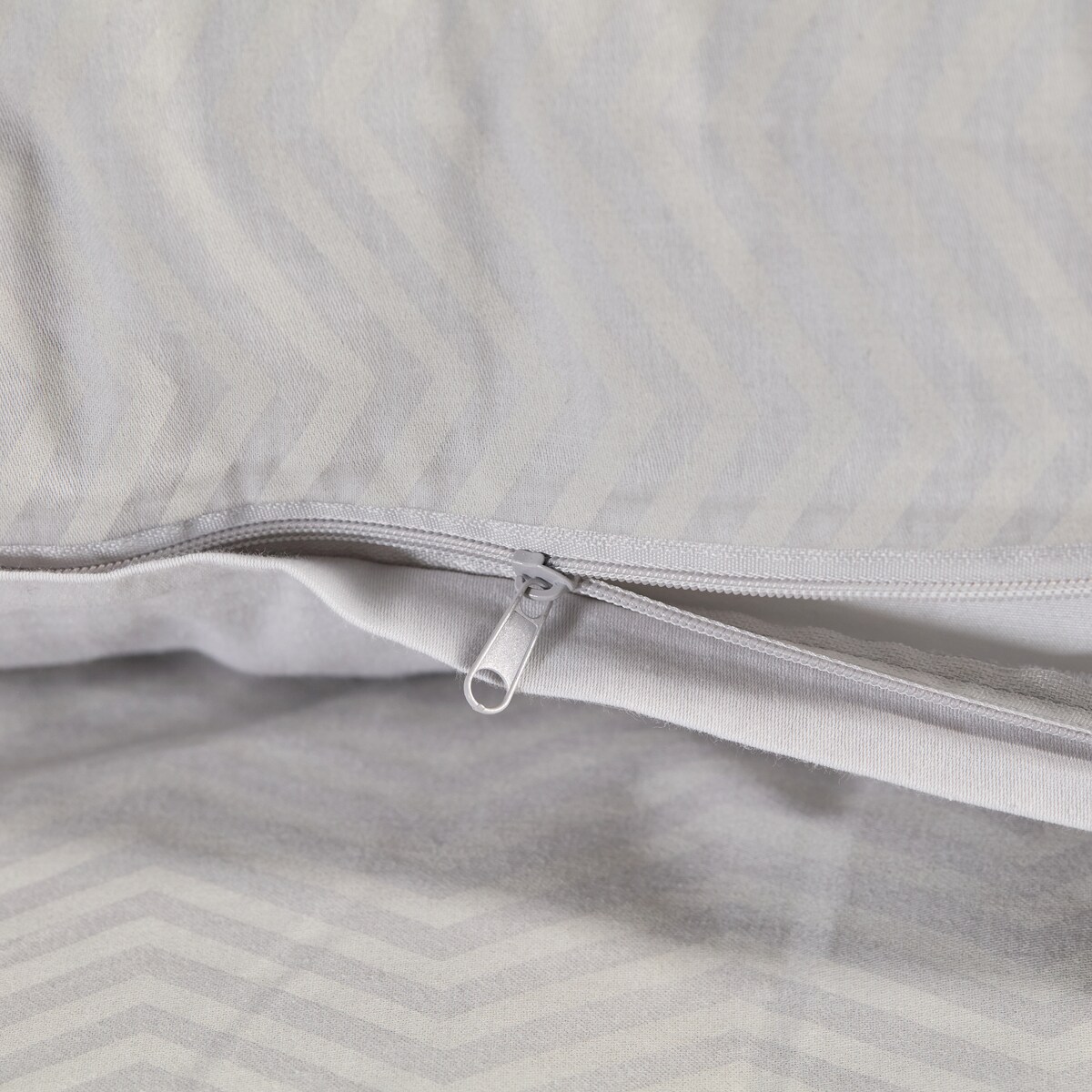 Pościel z bawełny satynowej Samjon 140x200 cm z motywem geometrycznym