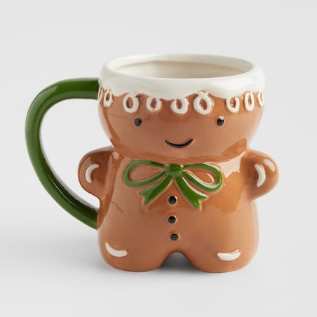 Komplet Kubków Gingerseti z motywem piernika