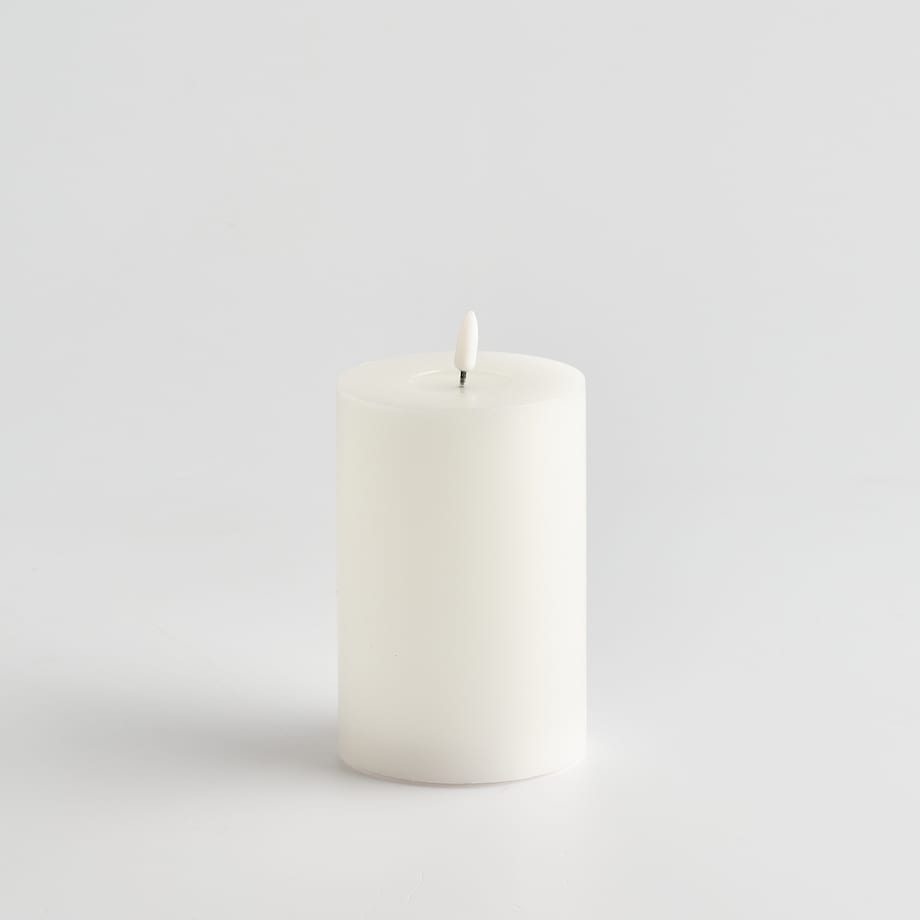 Świeca Led Luminary z motywem napisów