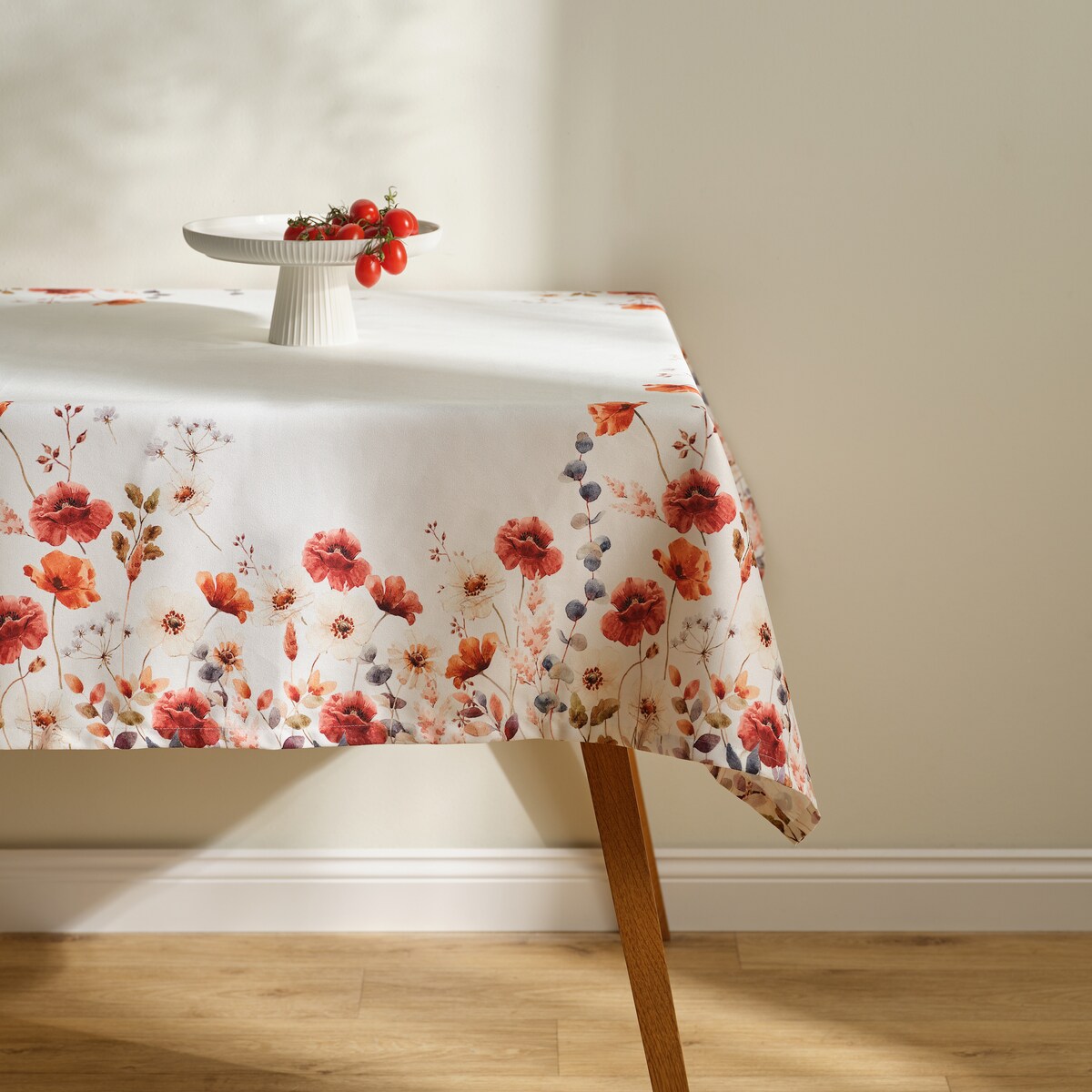 Obrus Drukowany Lorea 130x180 cm z motywem kwiatowym