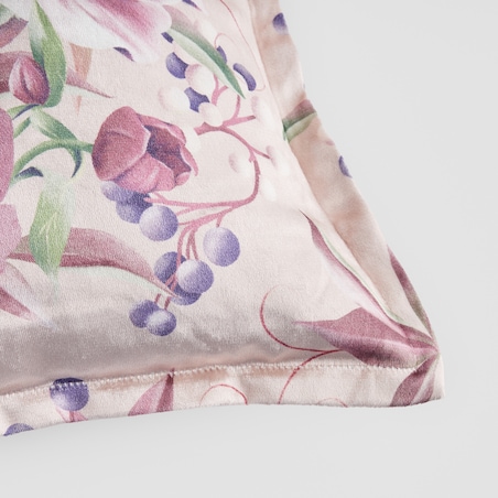 Poszewka z nadrukiem Higo 45x45 cm z motywem owoców