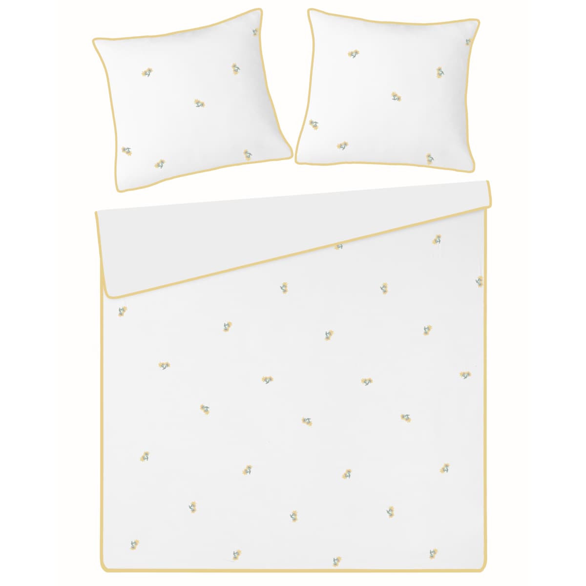 Pościel Z Mikrofibry Frescot 200x220 cm z motywem kwiatowym