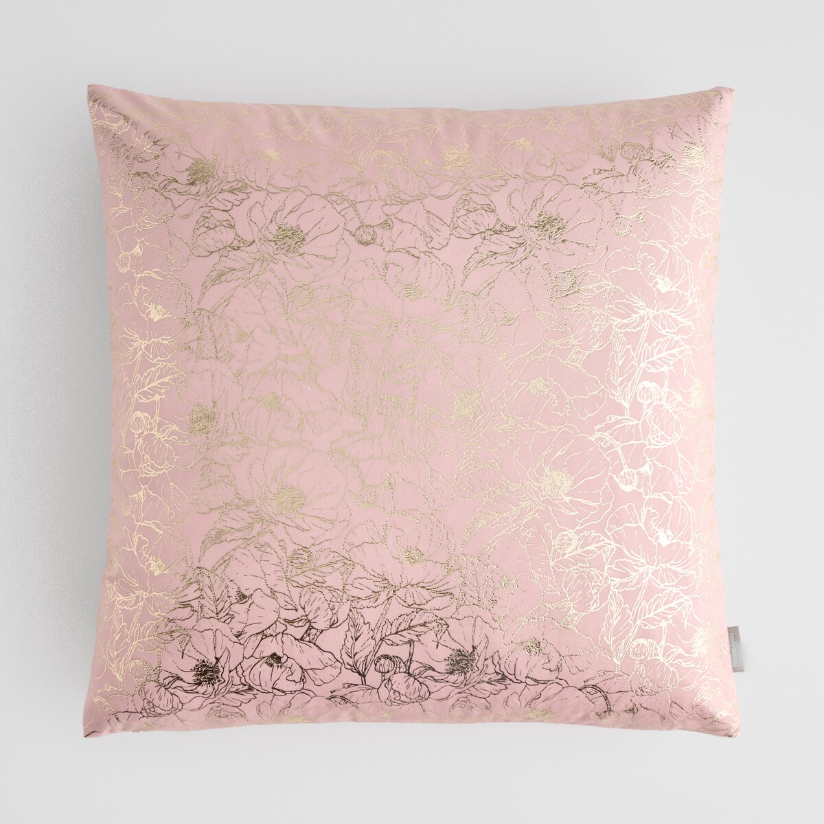 Poszewka Welwetowa Casinosis 45x45 cm z motywem kwiatowym