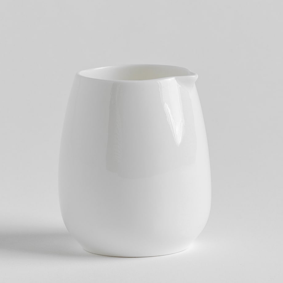Klasyczny Mlecznik z Porcelany Kostnej Bianco