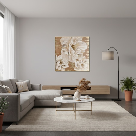 Obraz W Ramie Venos z motywem kwiatowym