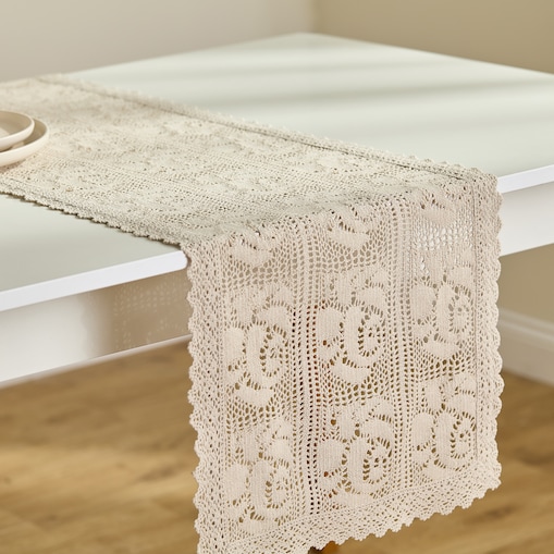 Bieżnik koronkowy Folk2 35x180 cm