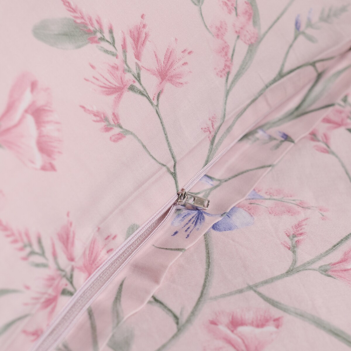 Pościel z bawełny satynowej Kiros 160x200 cm z motywem kwiatowym