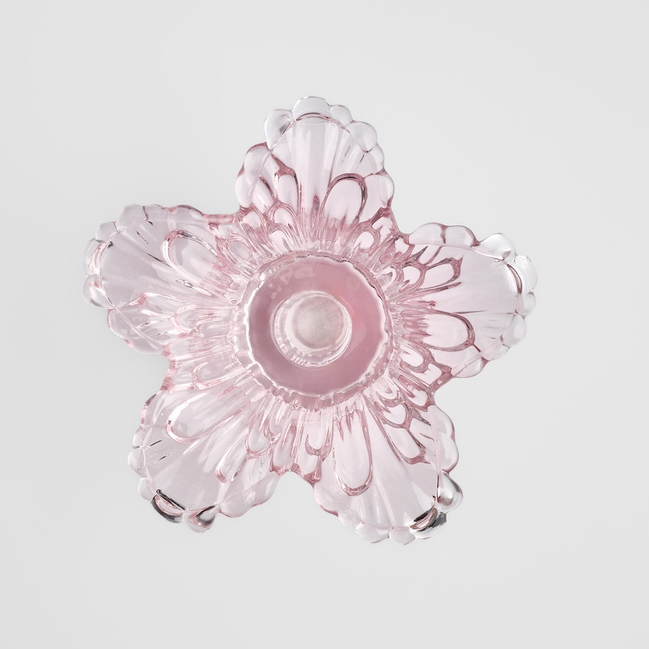 Świecznik Springer z motywem kwiatowym