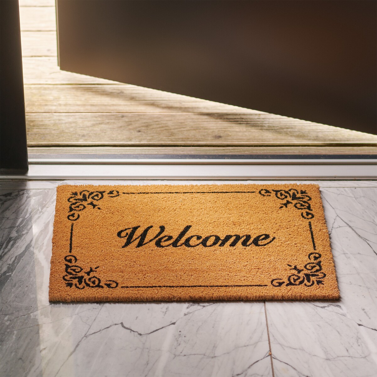 Wycieraczka Welcome 40x60 cm z napisami
