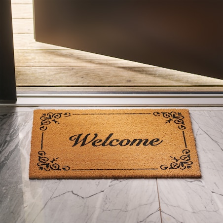 Wycieraczka Welcome 40x60 cm z napisami