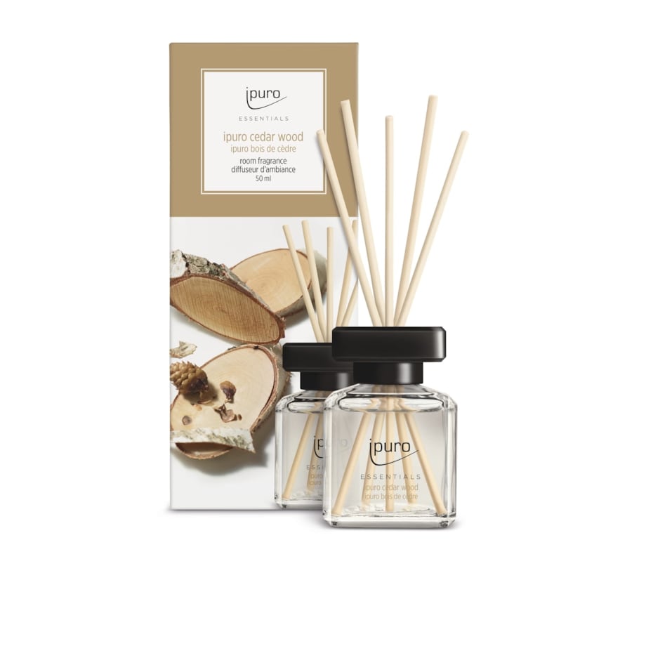 Dyfuzor zapachowy ipuro ESSENTIALS, Cedar Wood, 50 ml