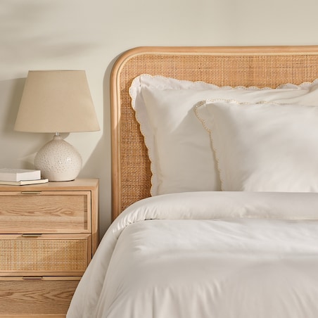 Pościel z bawełną z falbaną Aprilosa 200x220 cm