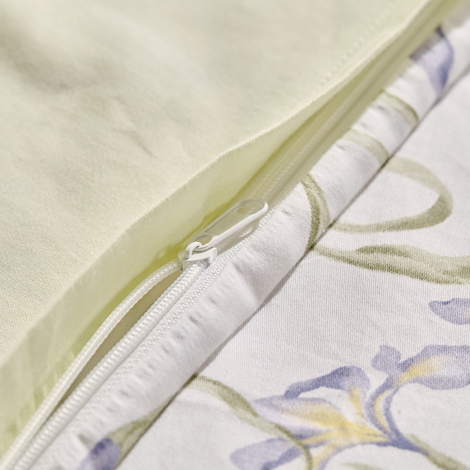 Pościel z bawełny satynowej Irisoni 160x200 cm z motywem kwiatowym