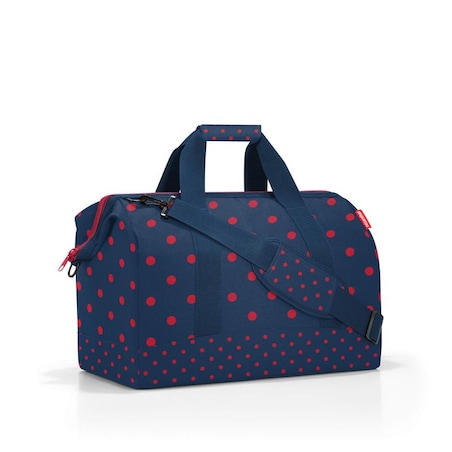Torba allrounder L mixed dots red, 30 l