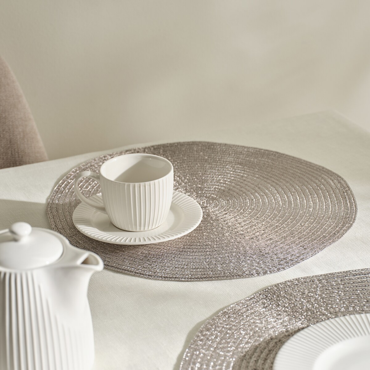 Zestaw 4 Podkładek Dekoracyjnych Glitter