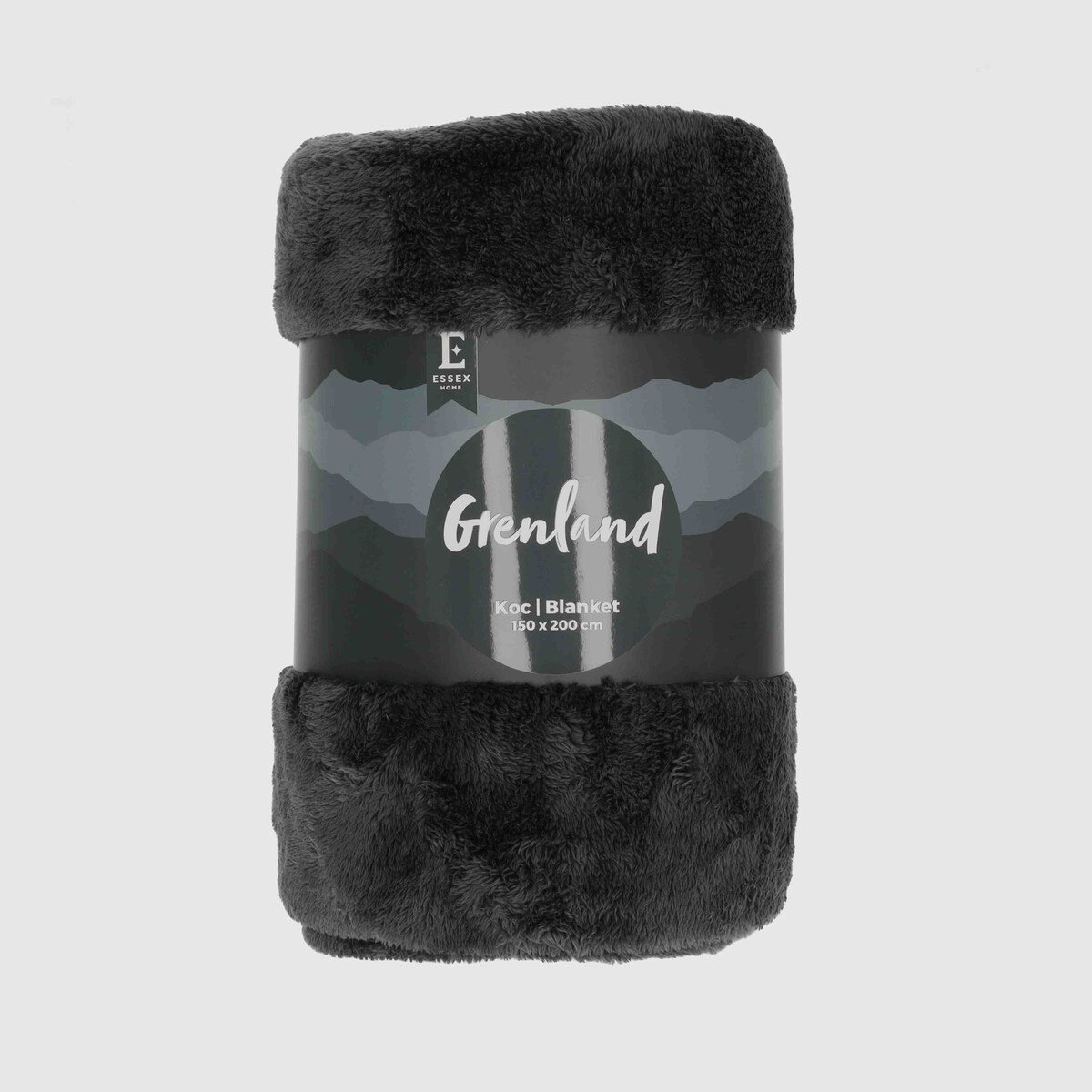 Jednokolorowy koc Grenland VI 150x200 cm