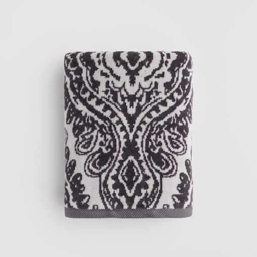 Ręcznik żakardowy Beskar 50x90 cm z motywem arabeski