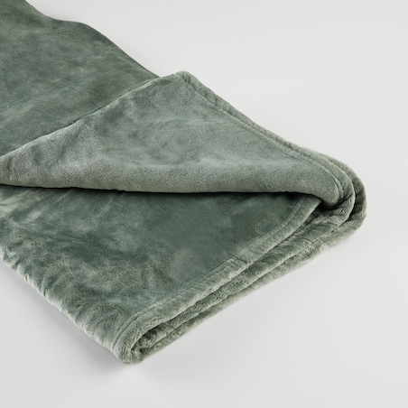 Jednokolorowy koc Floss 200x220 cm